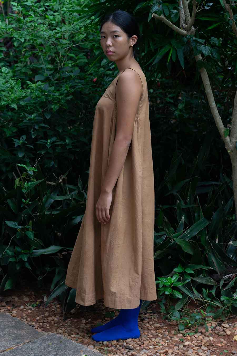 Brown Long Dress