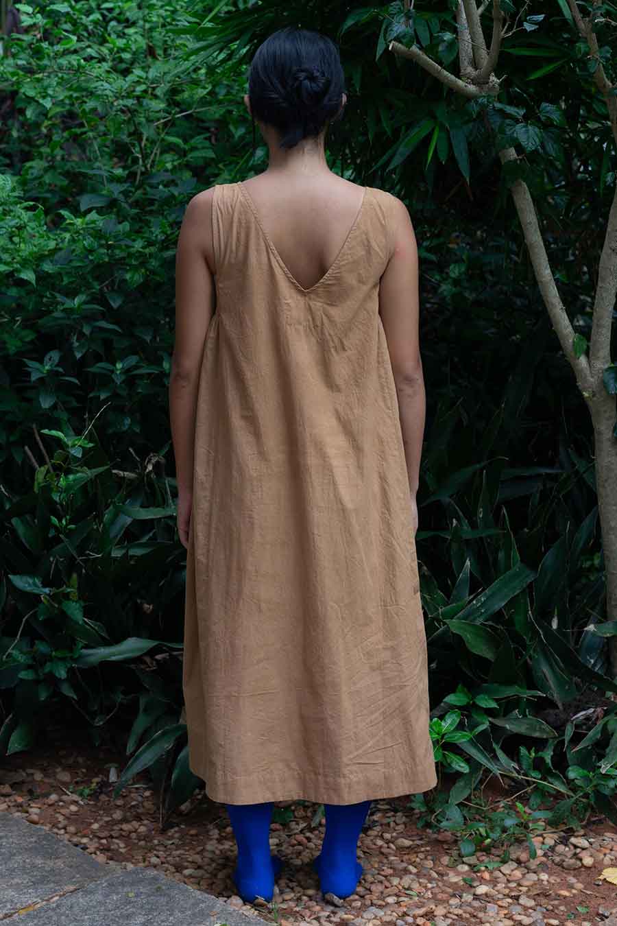 Brown Long Dress