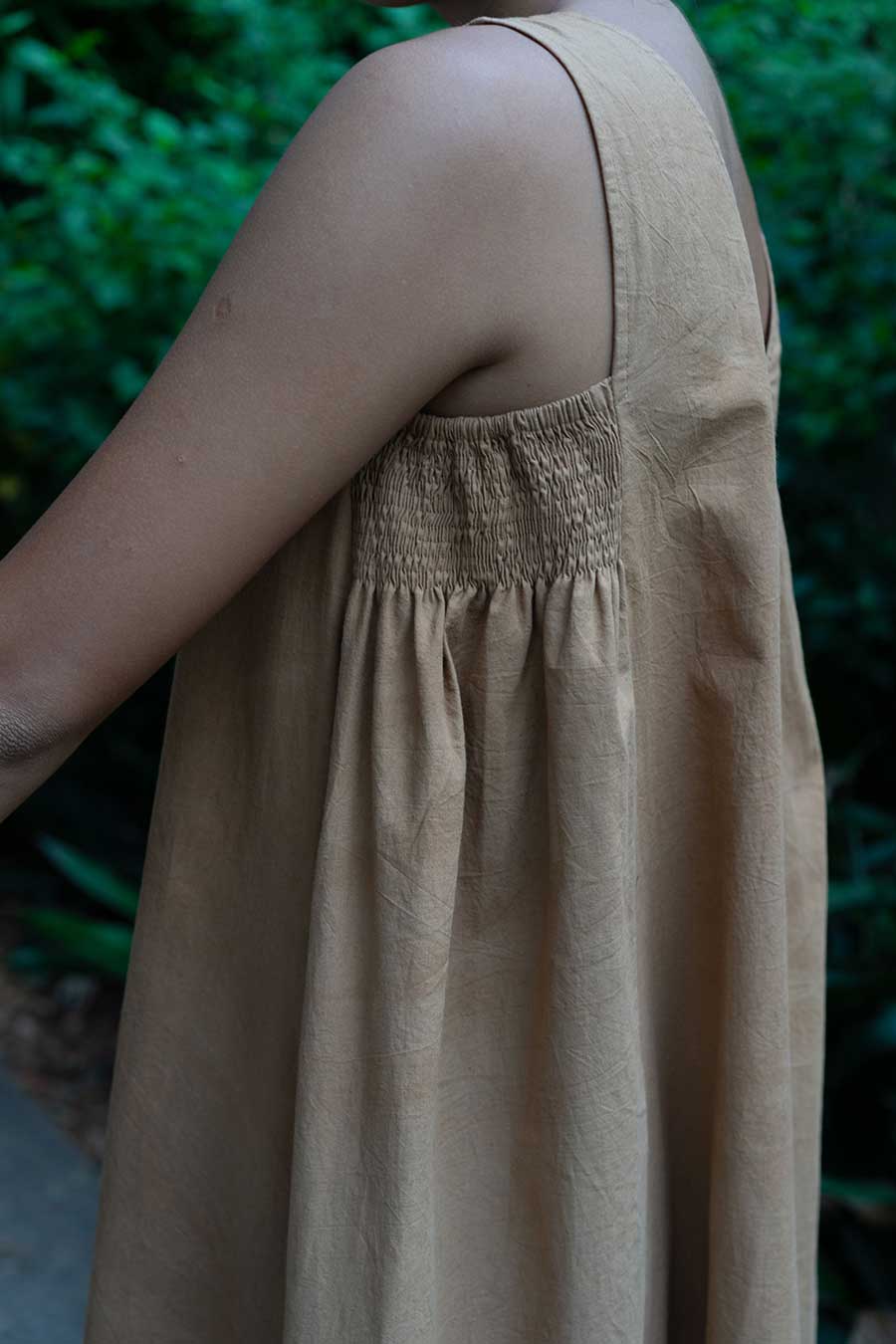 Brown Long Dress