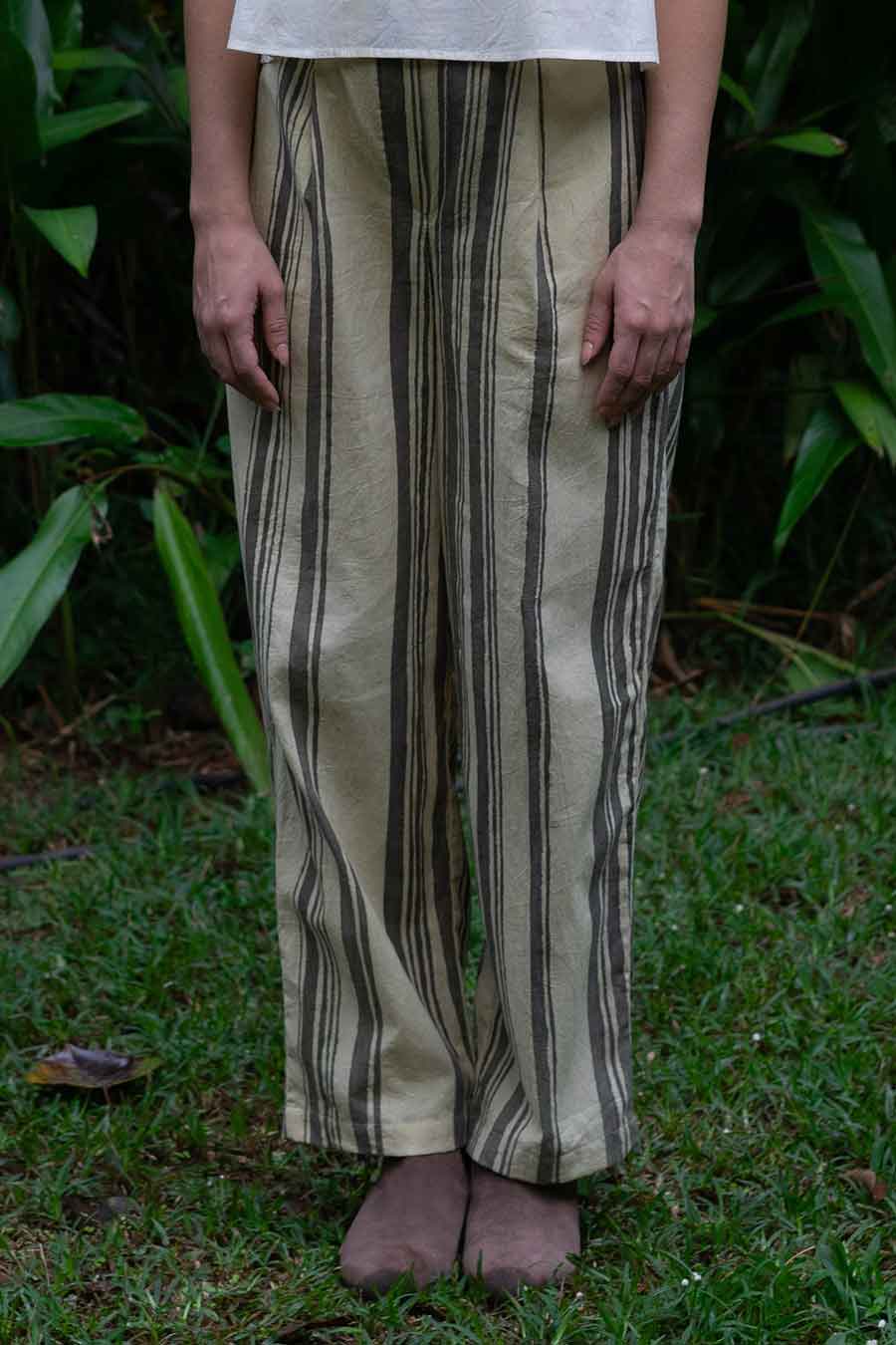 Hand-Painted Trouser