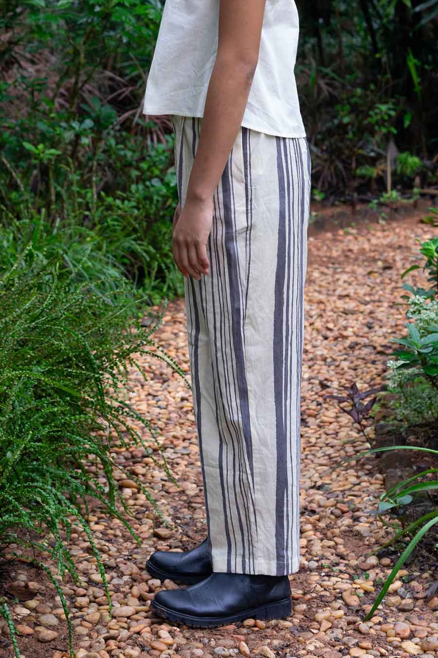 Off-White Hand-Painted Trouser