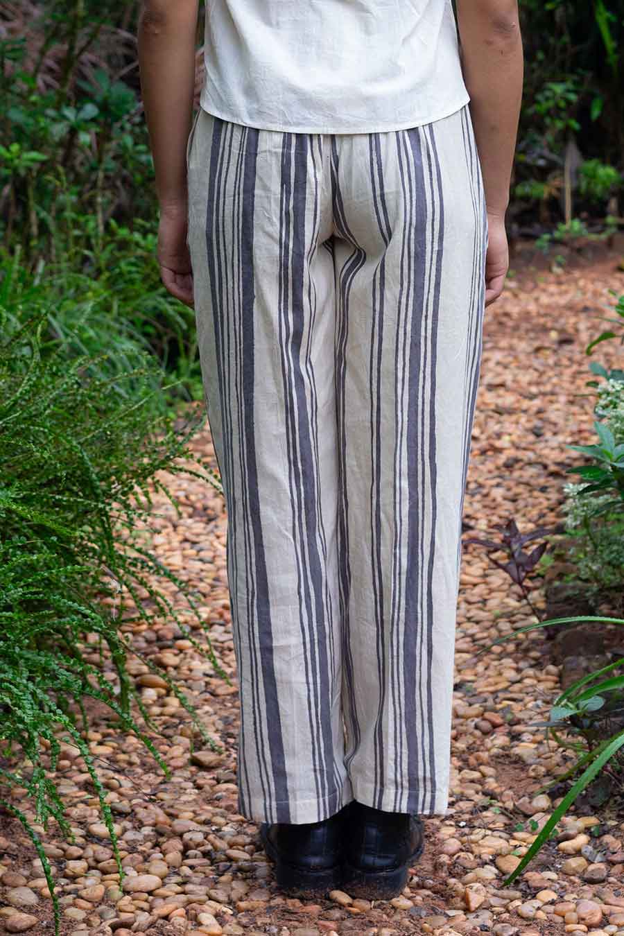 Off-White Hand-Painted Trouser