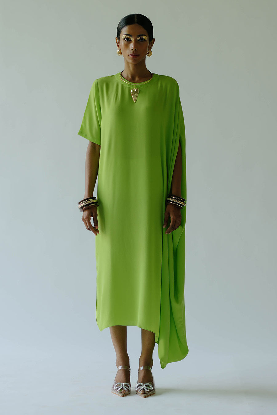 Green Acid Claire Dress