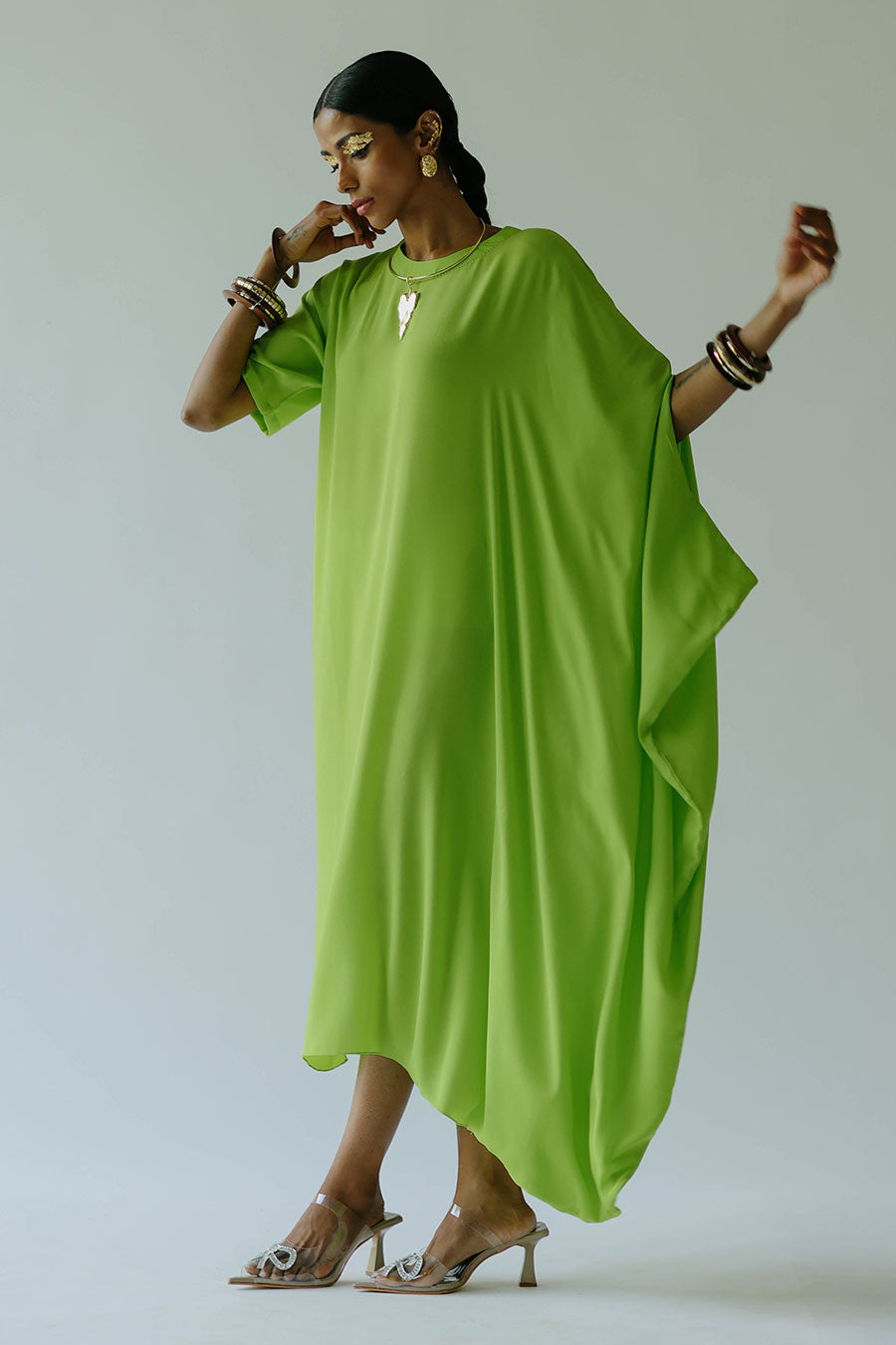 Green Acid Claire Dress