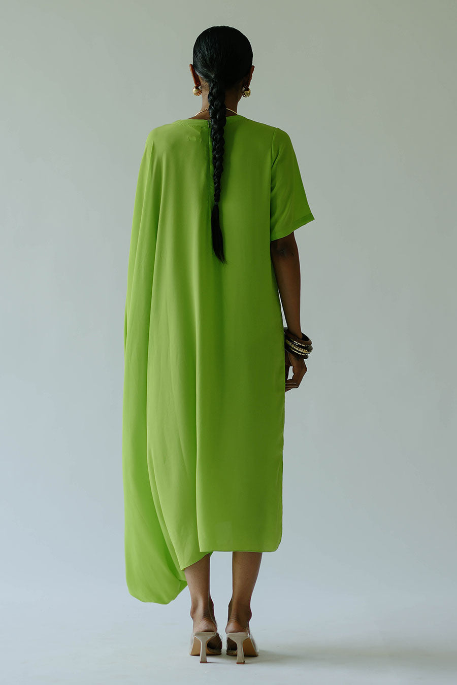 Green Acid Claire Dress