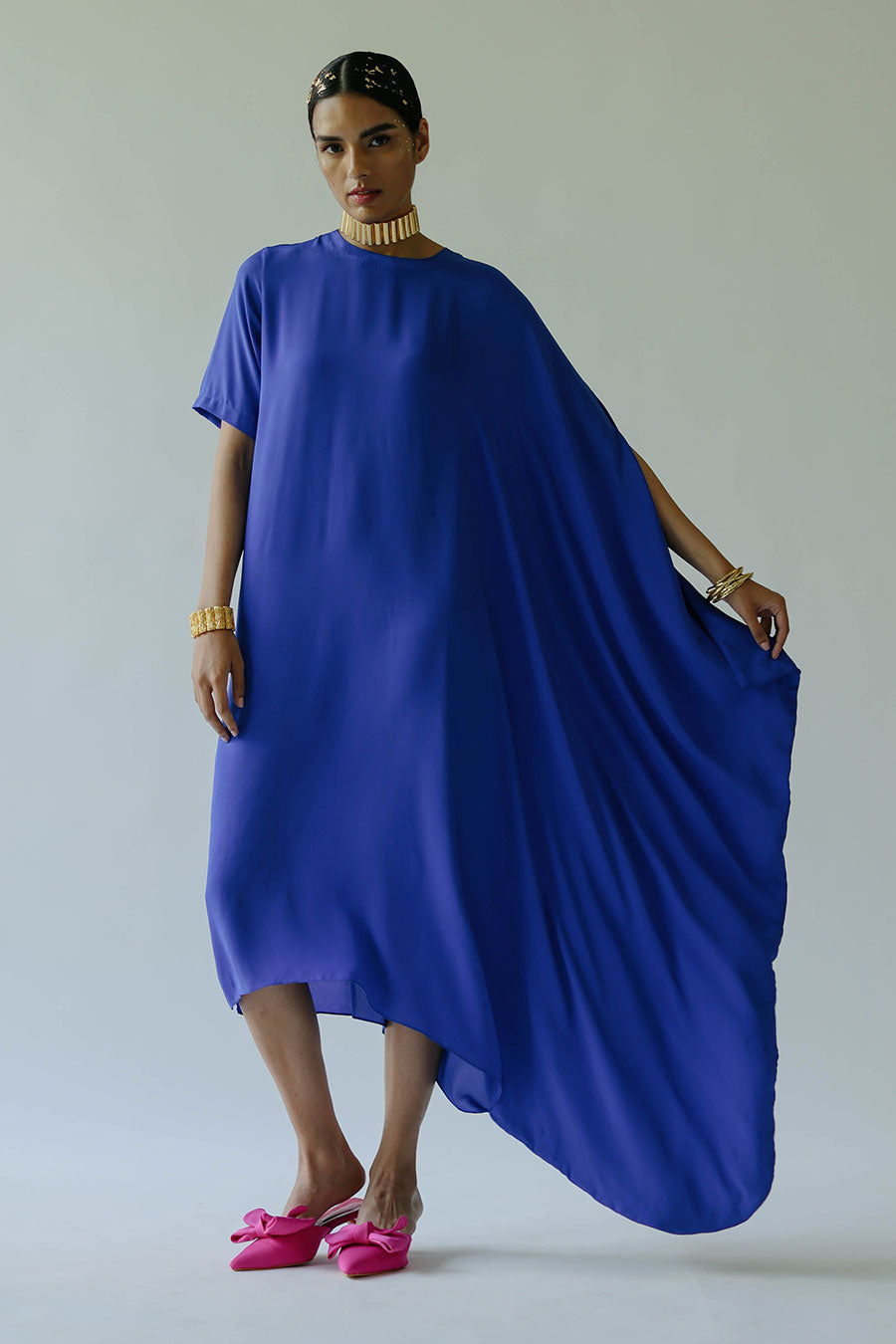 Blue Klien Claire Dress