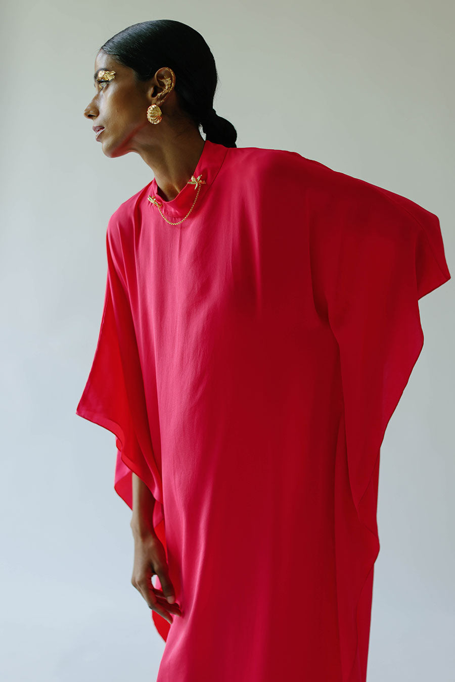 Pink Glo Mimi Kaftan Dress