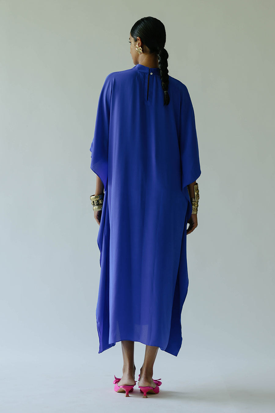 Blue Klien Mimi Kaftan Dress