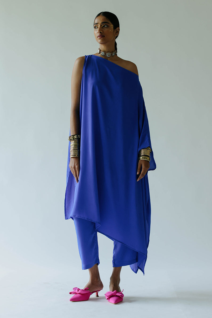 Blue Klien Olivia Co-Ord Set