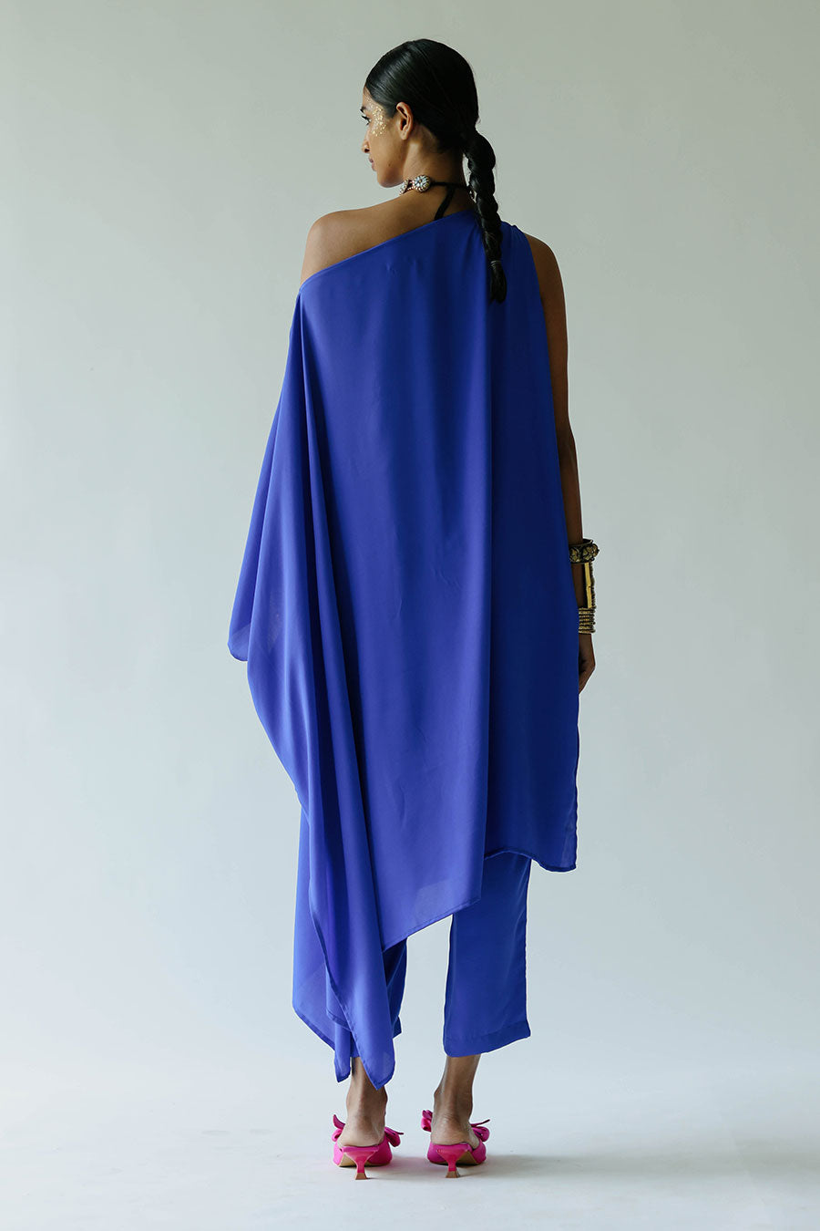 Blue Klien Olivia Co-Ord Set