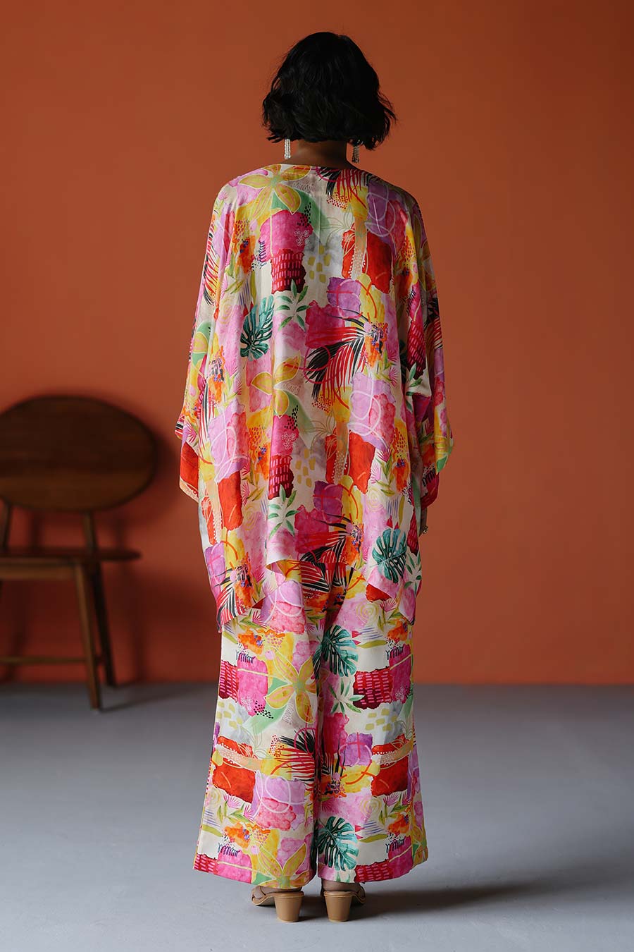 Pink Printed Zoey Top & Pant Co-Ord Set