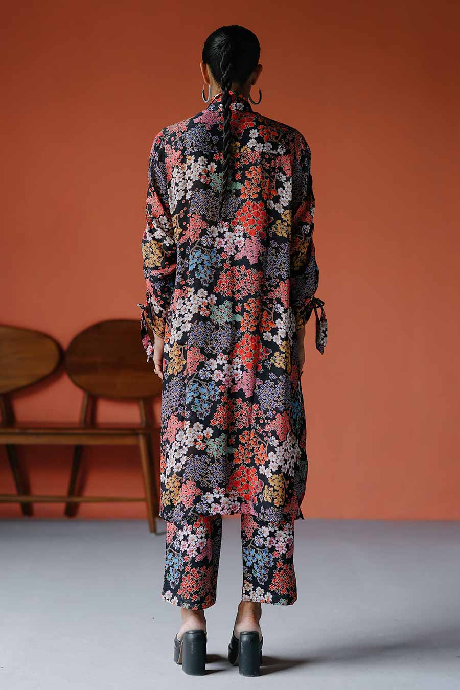 Printed Amelia Shirt & Pant Co-Ord Set