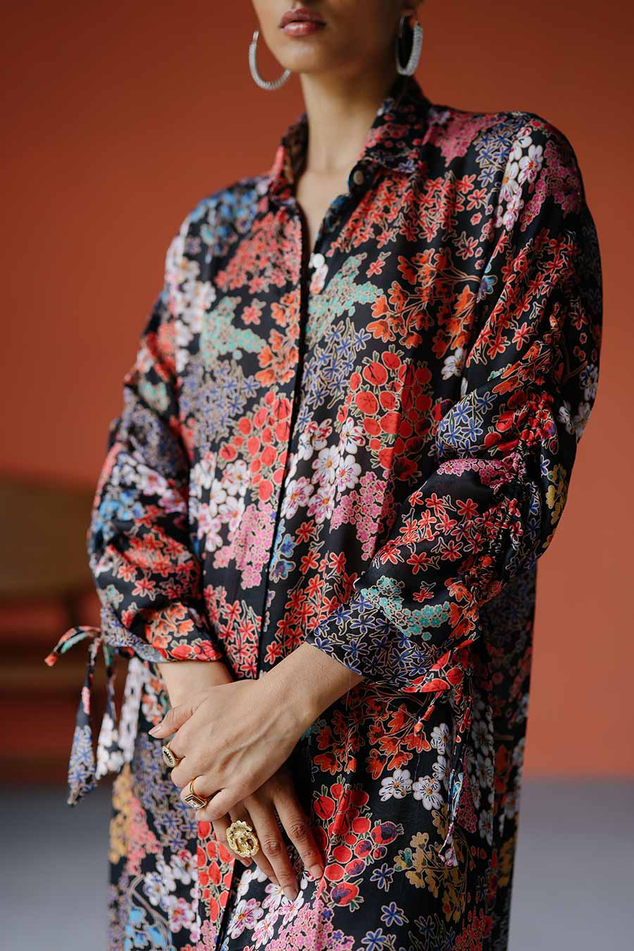 Printed Amelia Shirt & Pant Co-Ord Set