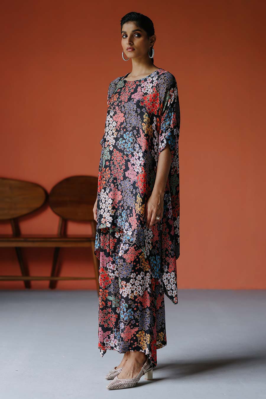 Printed Mayan Tunic & Pant Co-Ord Set
