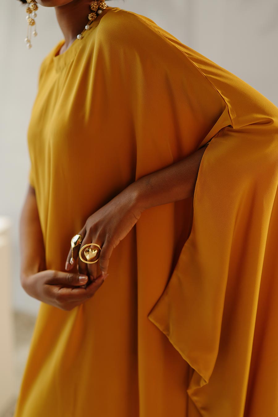 Mustard Claire Dress