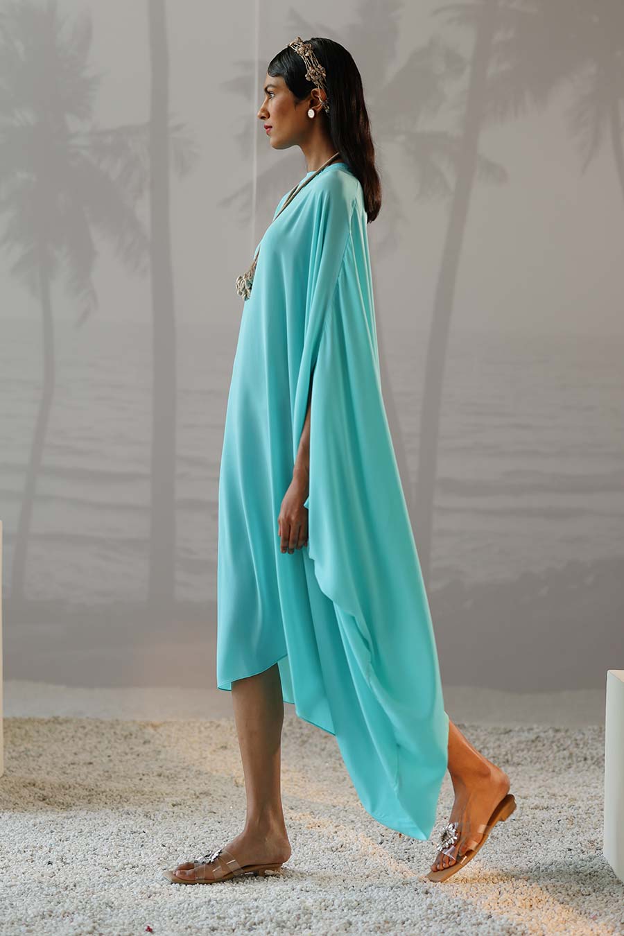 Aqua Claire Dress