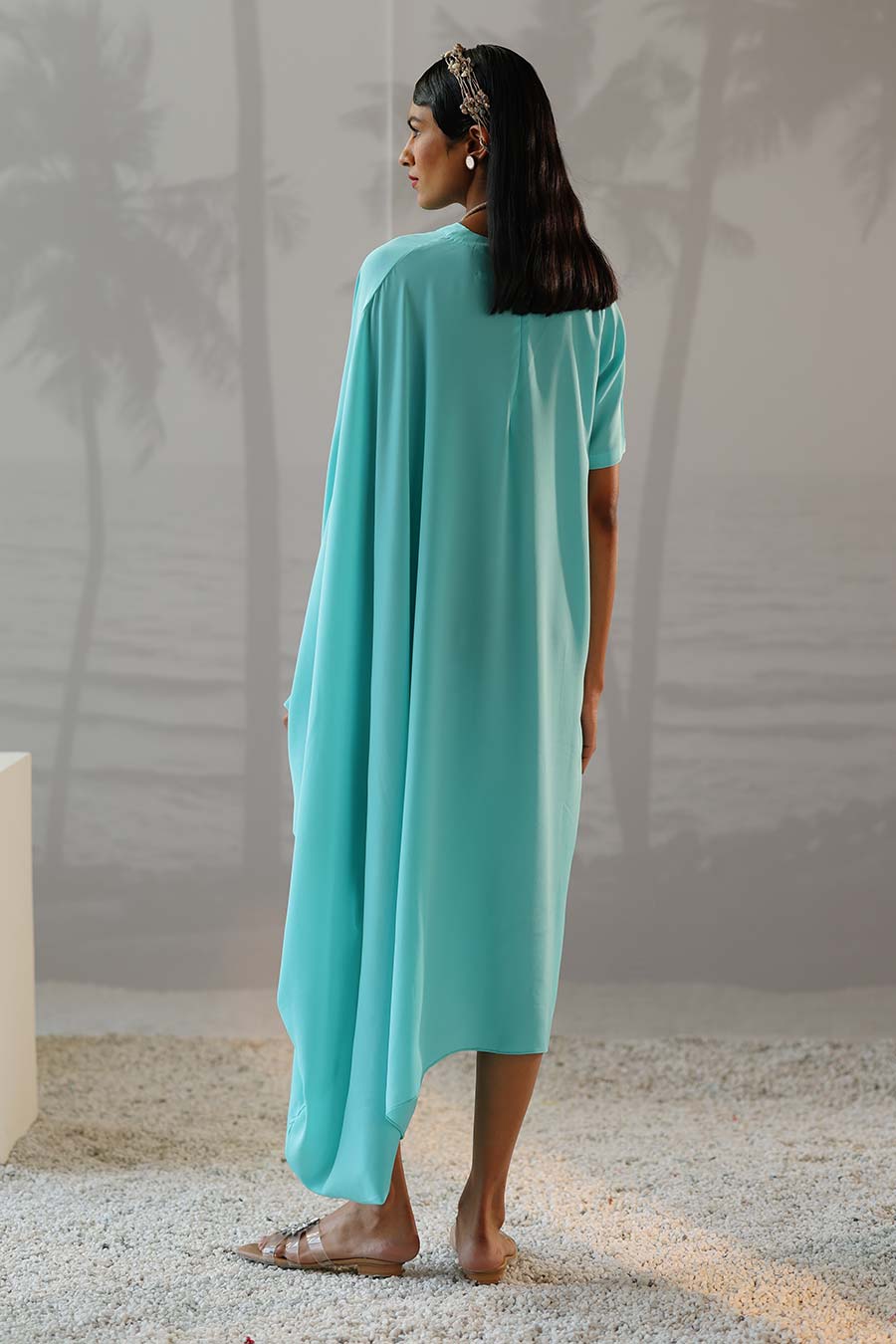 Aqua Claire Dress