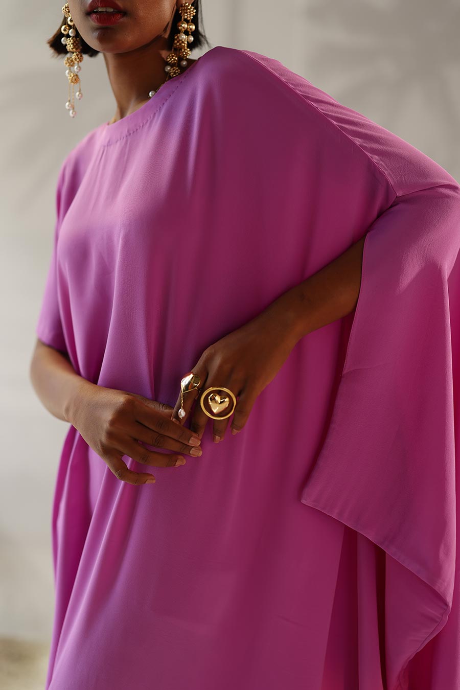 Purple Claire Dress