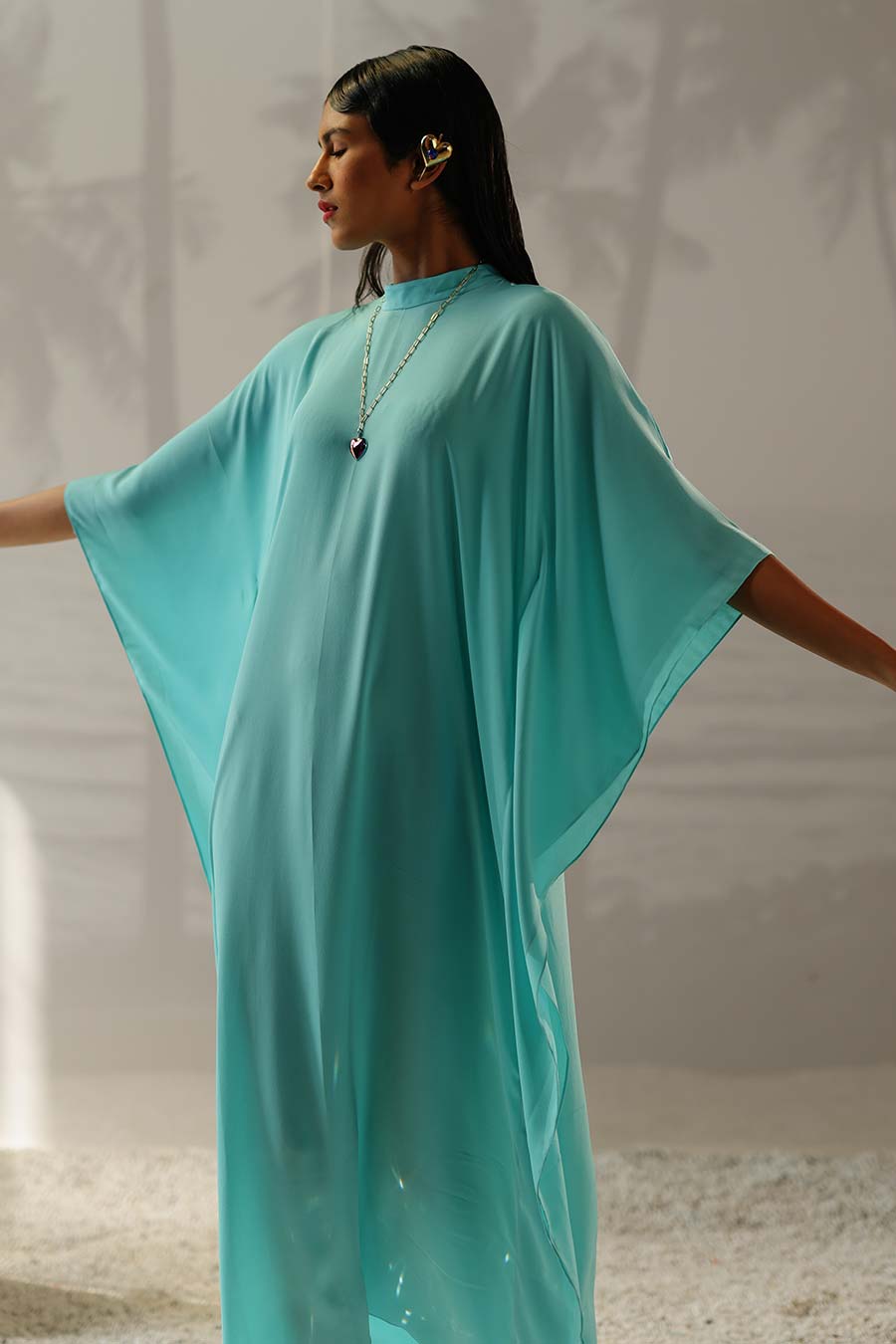 Aqua Mimi Kaftan Dress