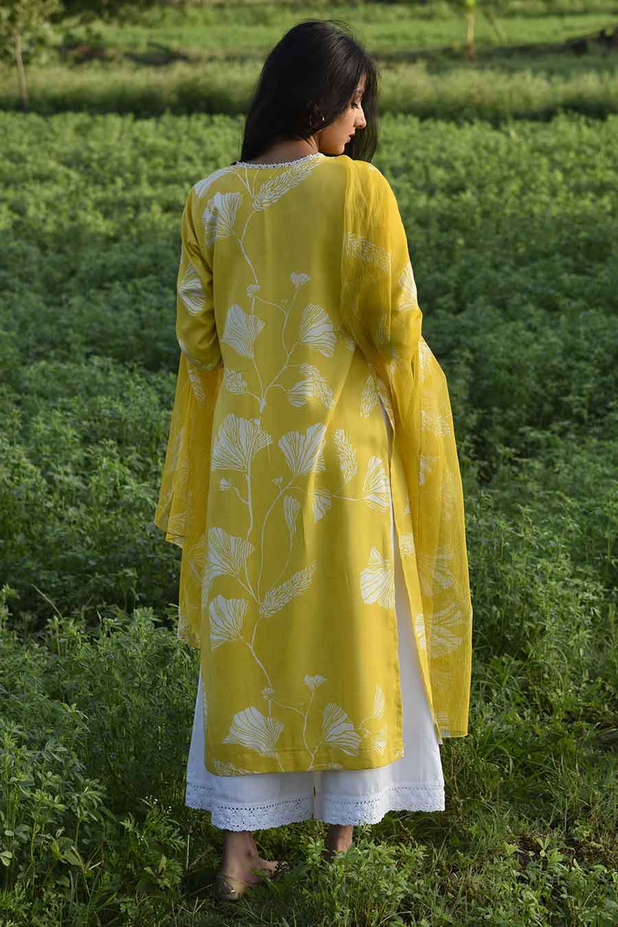 Nuha Printed Kurta & Dupatta Set