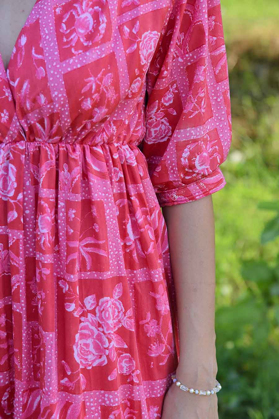 Candace Printed Short Dress