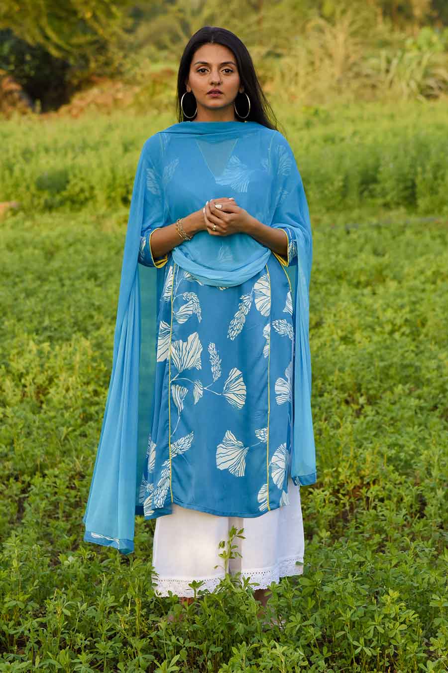 Idalia Printed Kurta & Dupatta Set