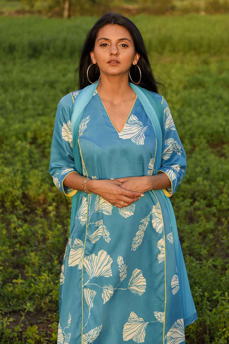 Idalia Printed Kurta & Dupatta Set