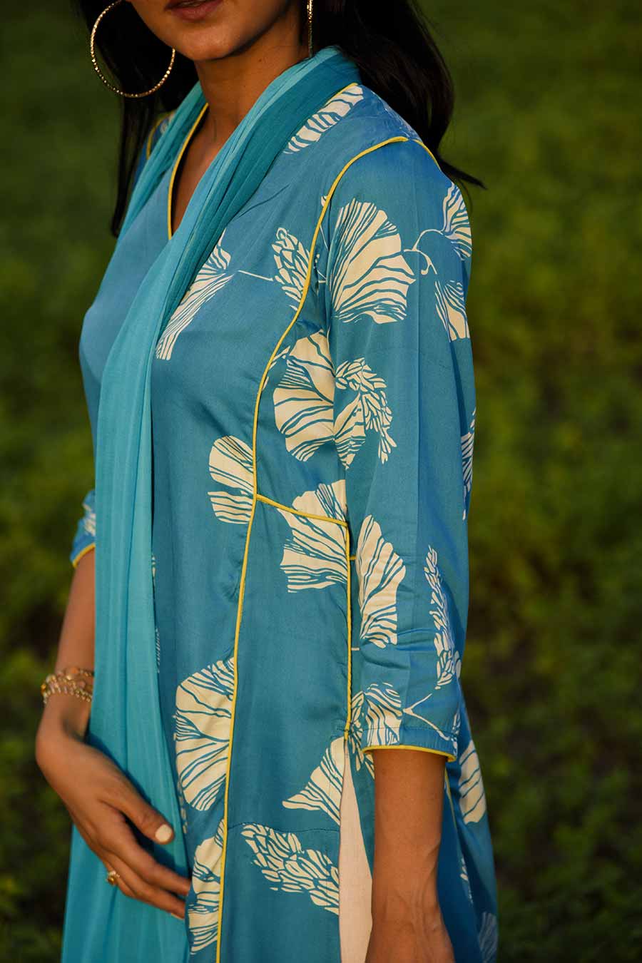 Idalia Printed Kurta & Dupatta Set