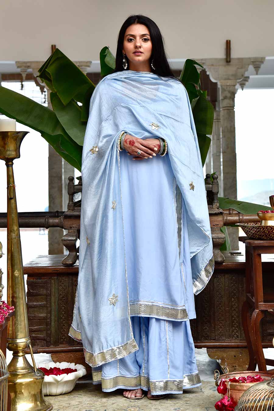 Neela Embellished Sharara Set