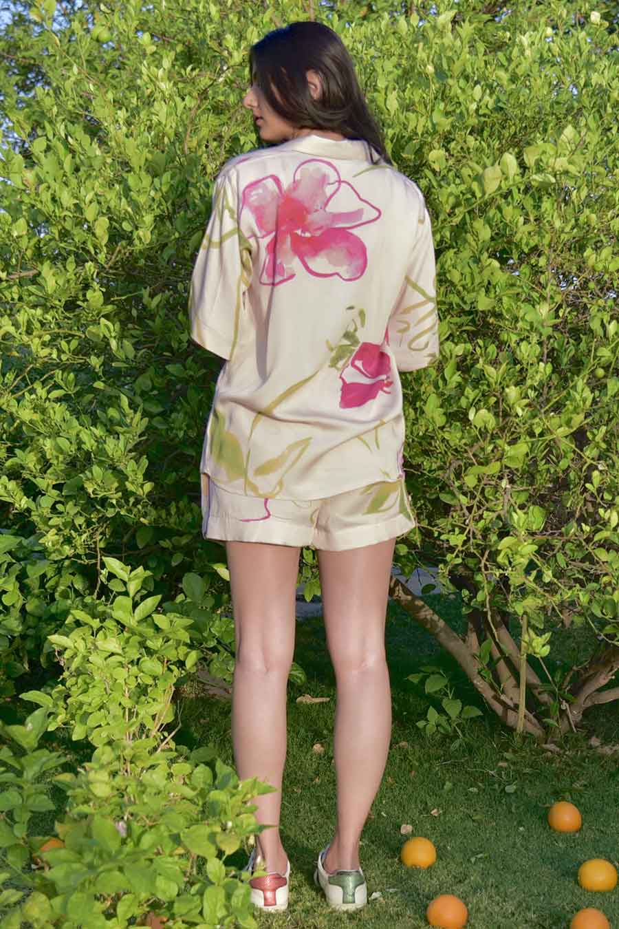 Cream Juniper Printed Shirt