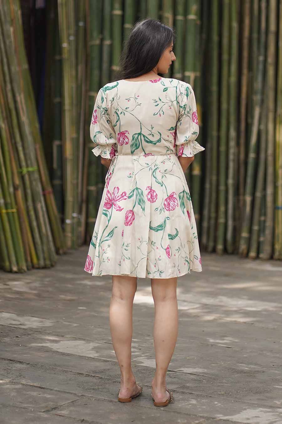 Absalon Modal Printed Short Dress