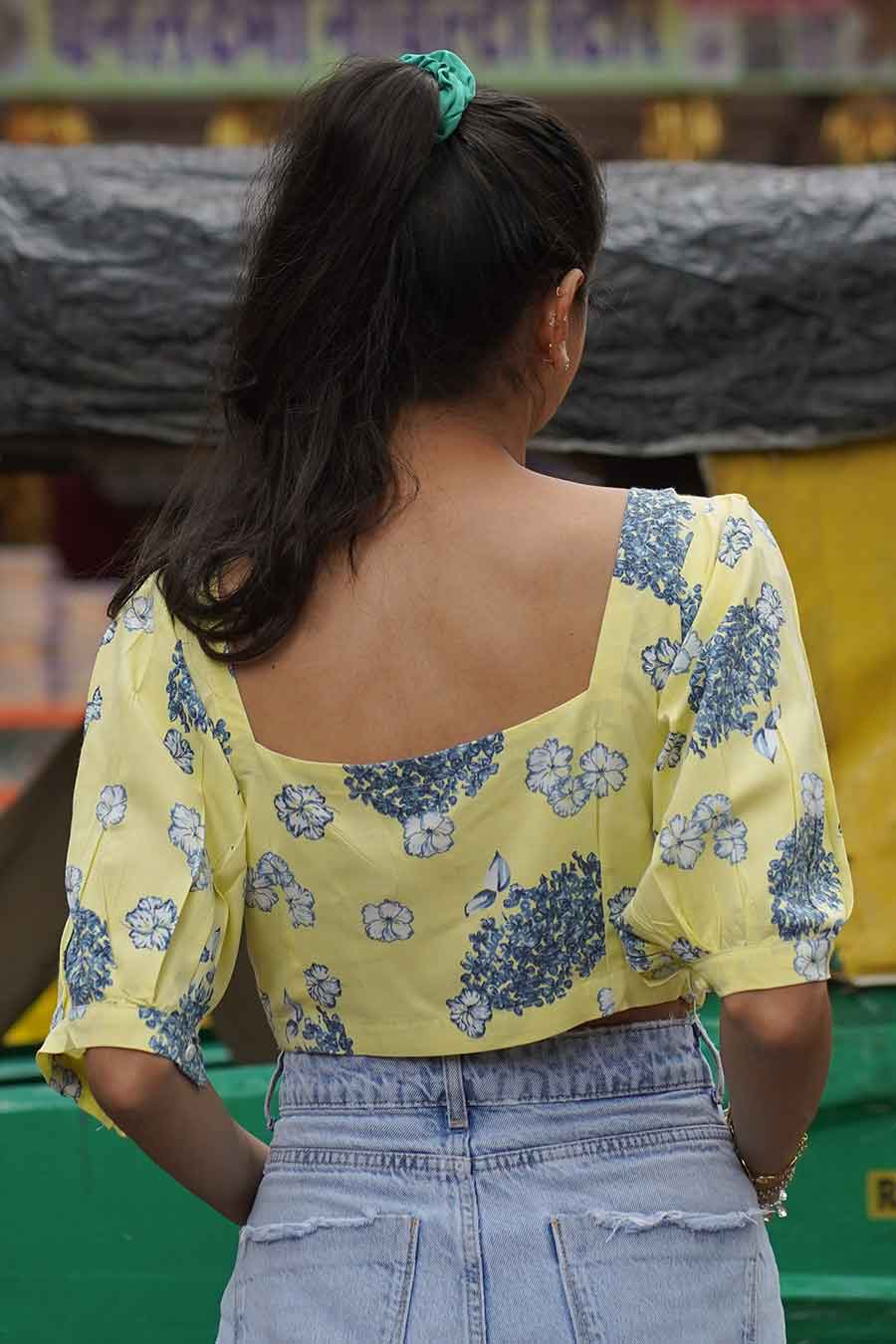 Starfield Modal Printed Top