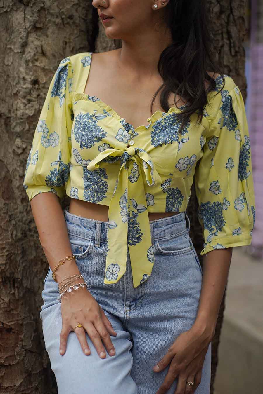 Starfield Modal Printed Top