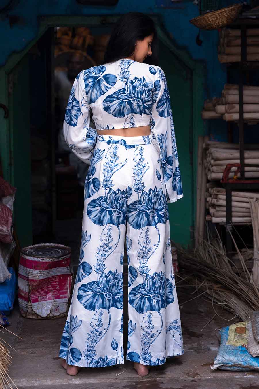 Aster Modal Printed Top & Pant Co-Ord Set