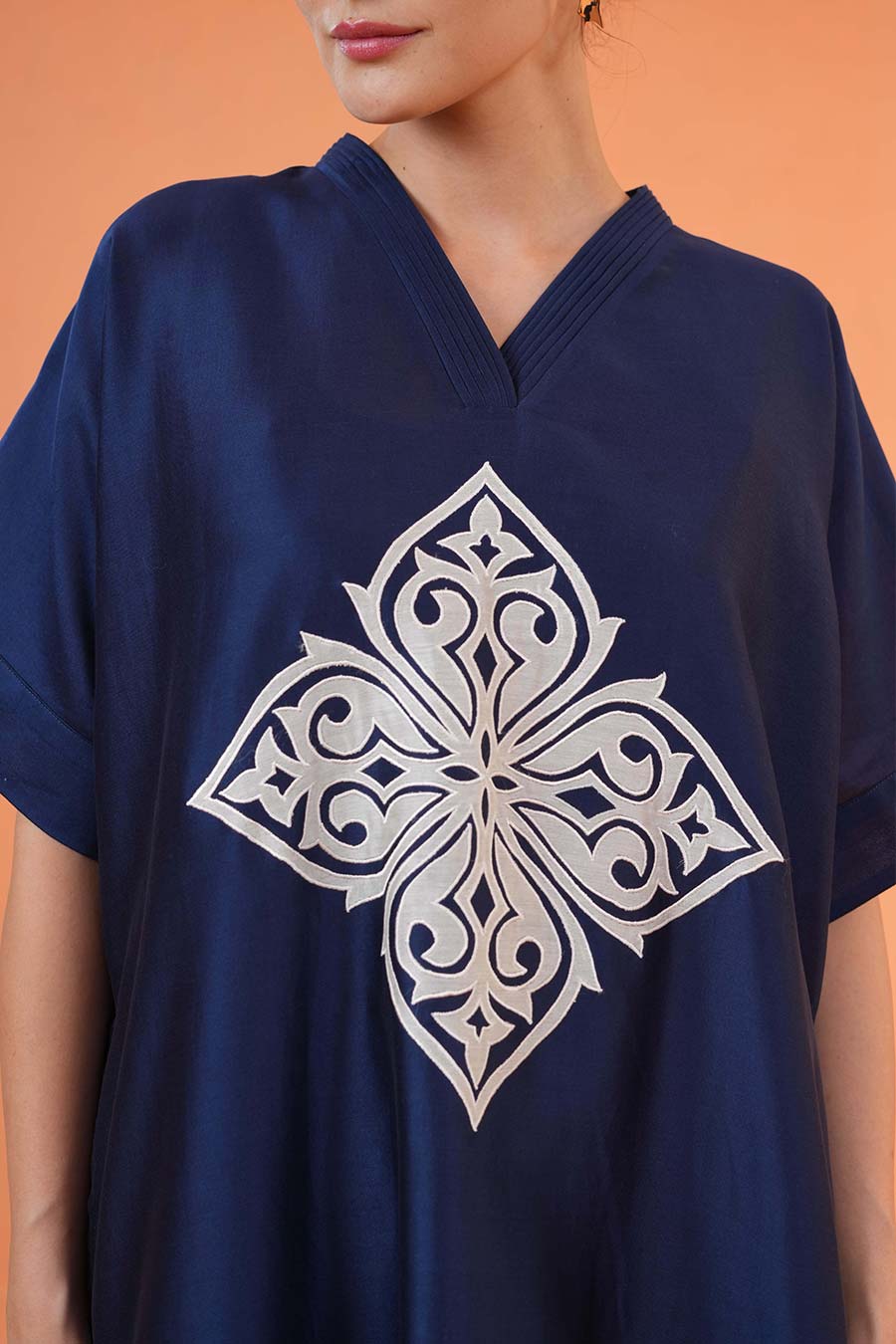 Blue Kasbah Embroidered Kurta & Pant Set