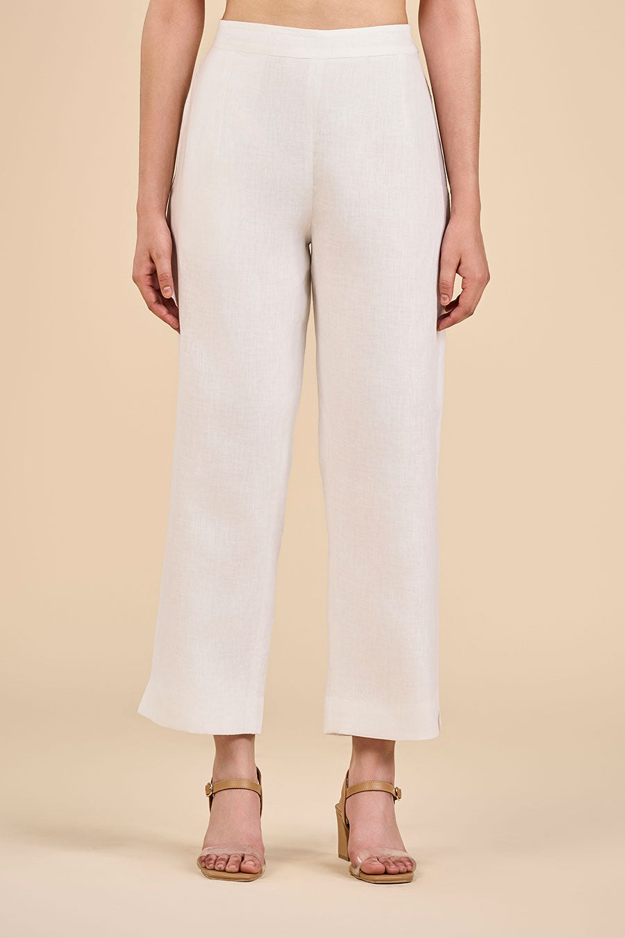 Ice Blue Embroidered Shirt & Pant Co-Ord Set