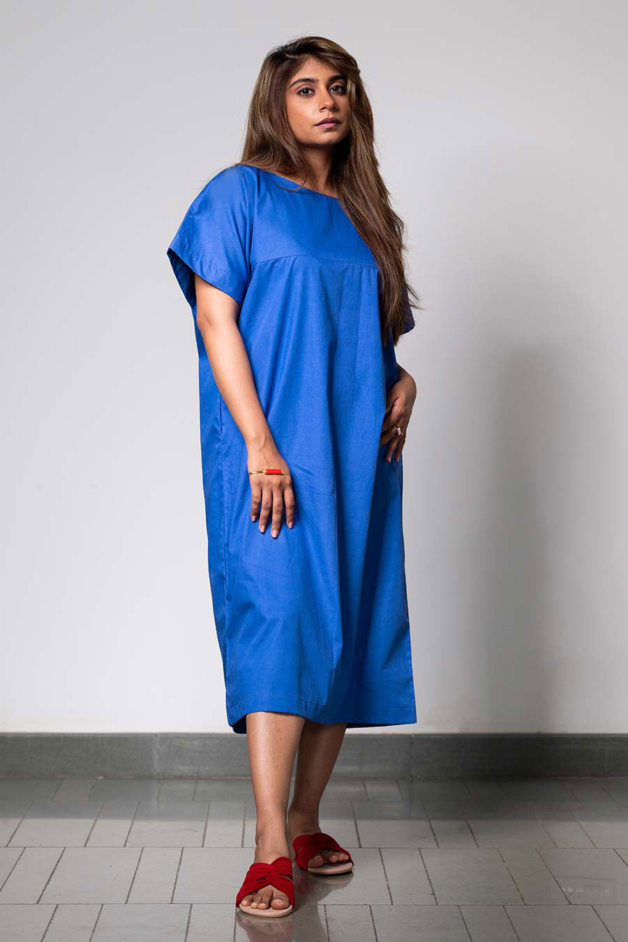 Indigo Whisper Dress