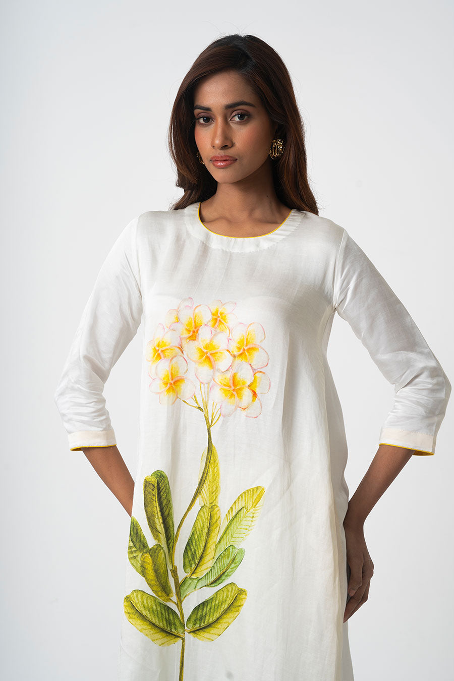 Ivory Chafa Bloom Printed Co-Ord Set