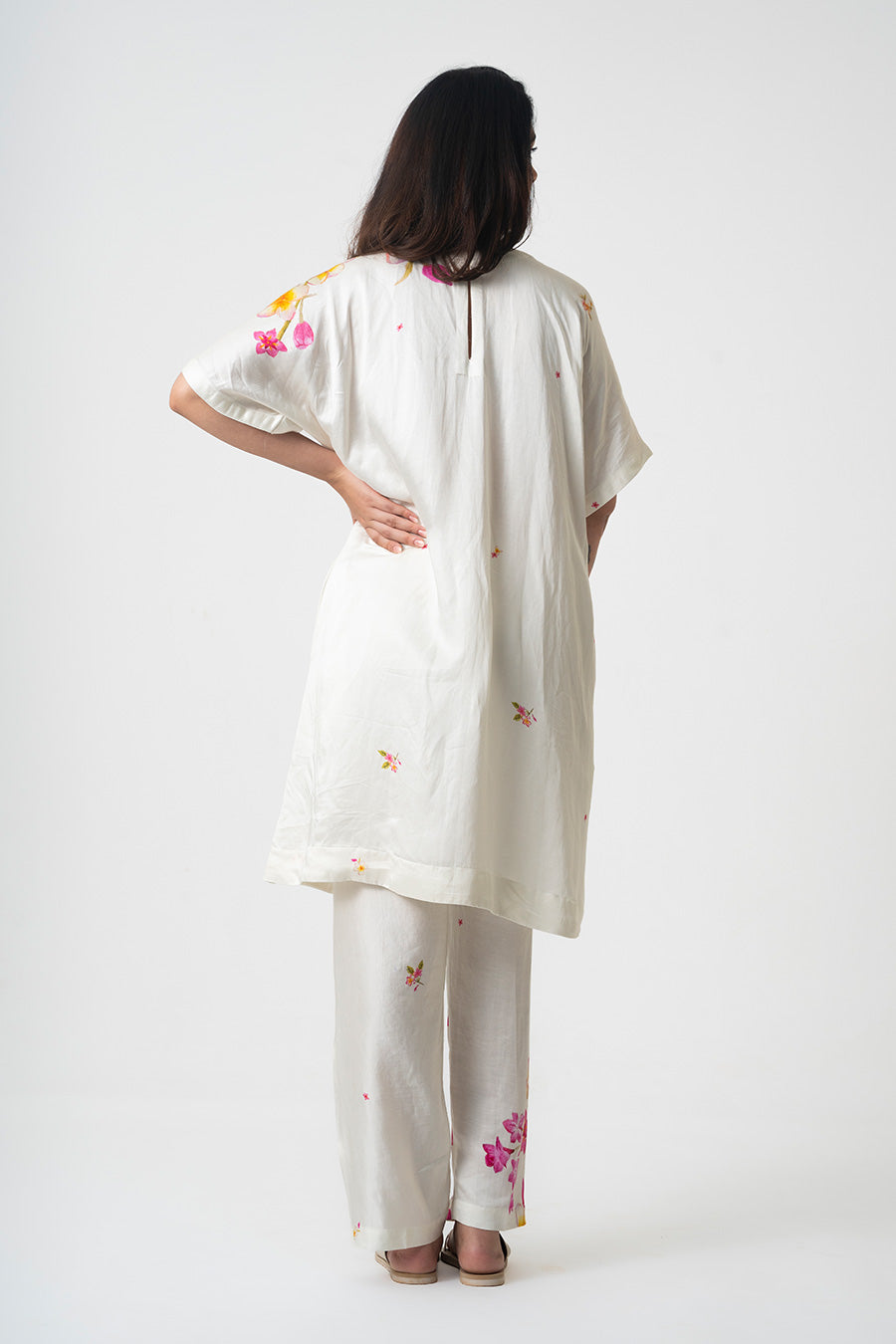 Ivory Chafa Mog Printed Co-Ord Set