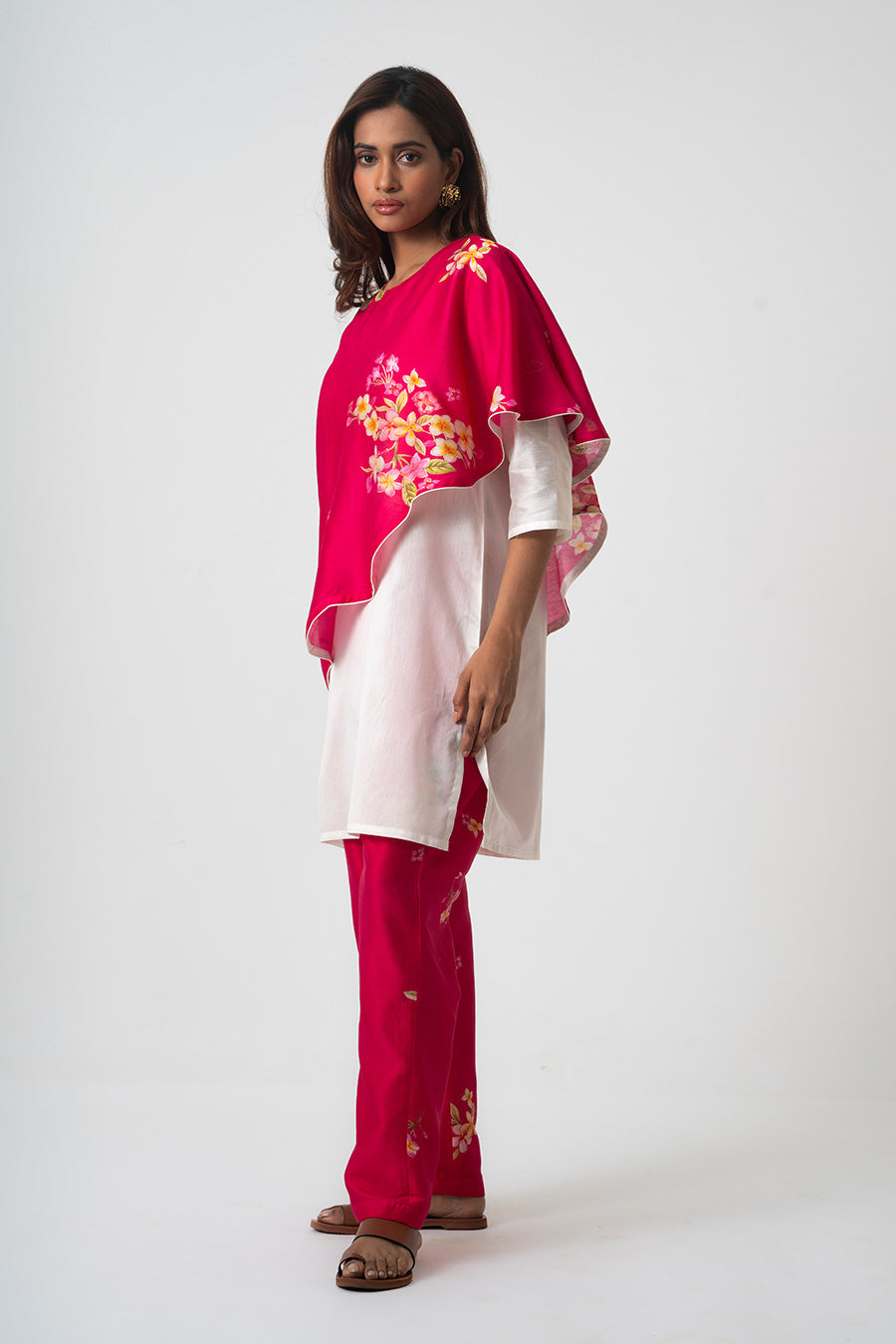 Pink Chafa Brisa Printed Co-Ord Set