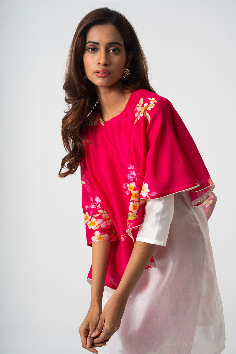 Pink Chafa Brisa Printed Co-Ord Set