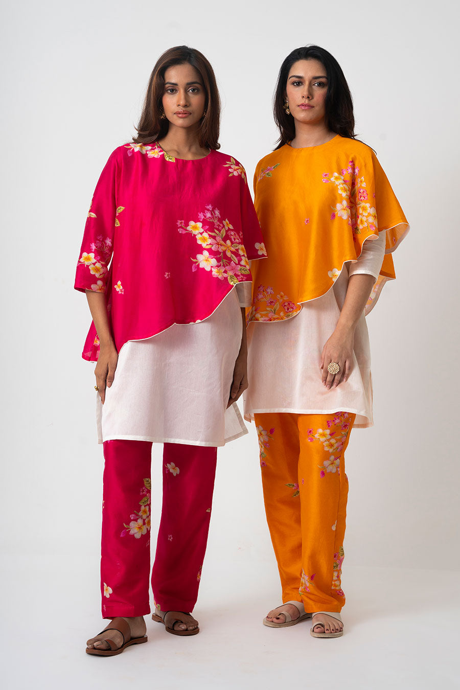 Pink Chafa Brisa Printed Co-Ord Set