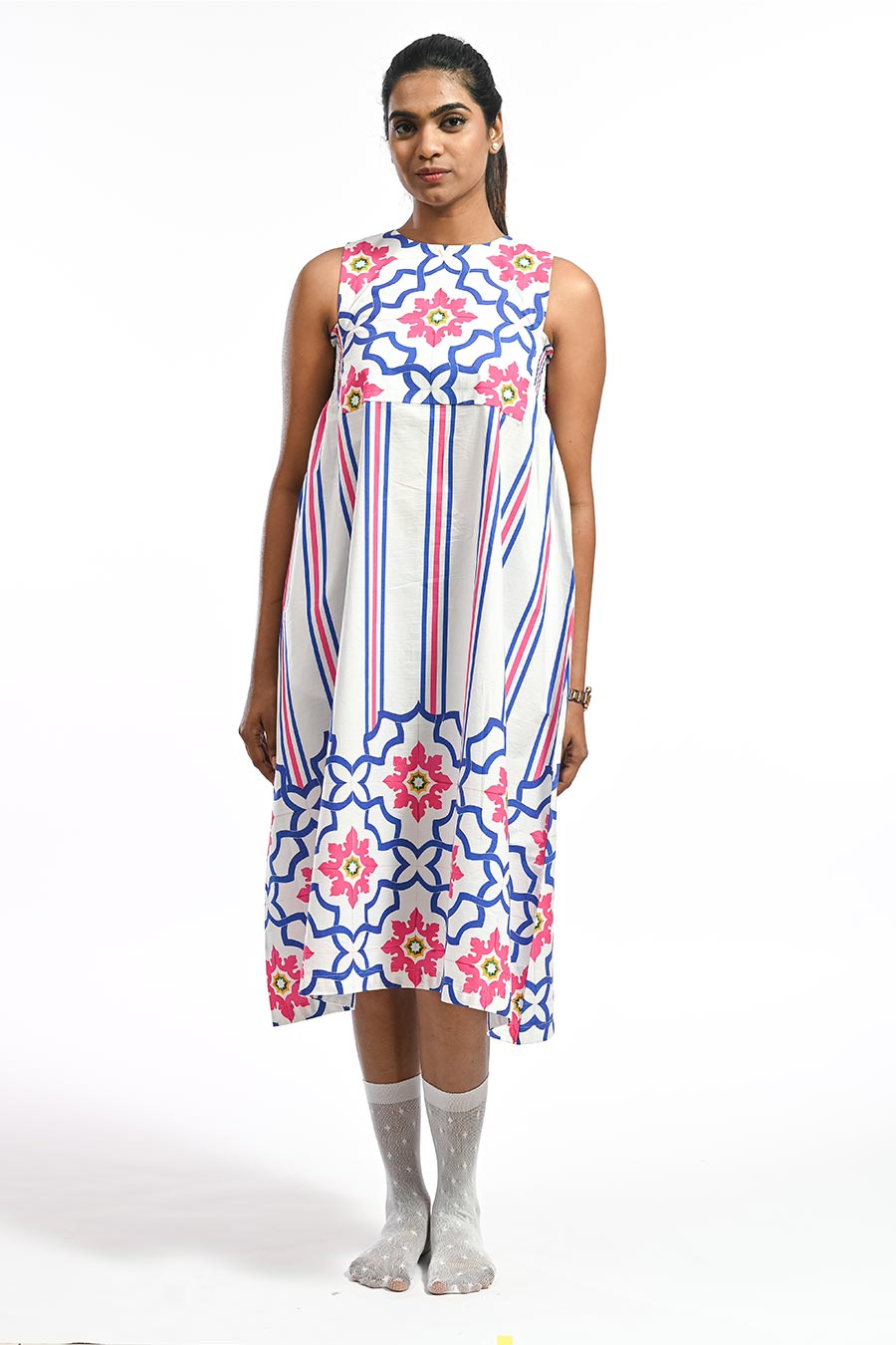 Azul Miramar Mosaic Printed Dress
