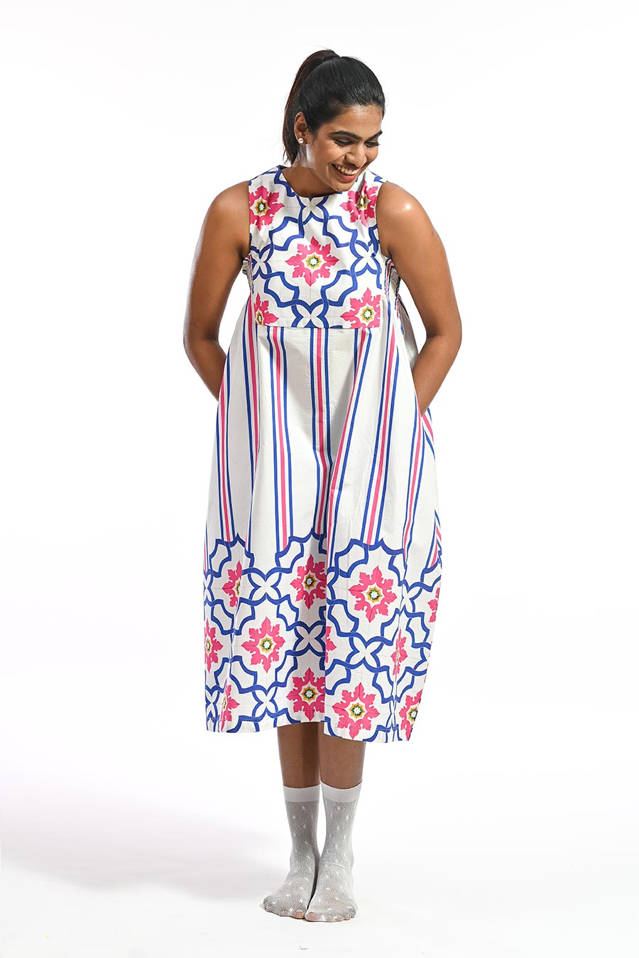 Azul Miramar Mosaic Printed Dress