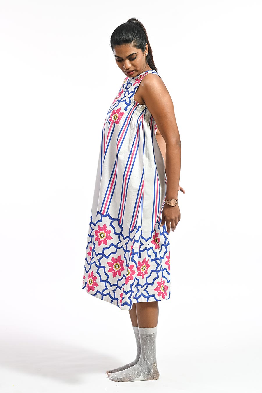 Azul Miramar Mosaic Printed Dress