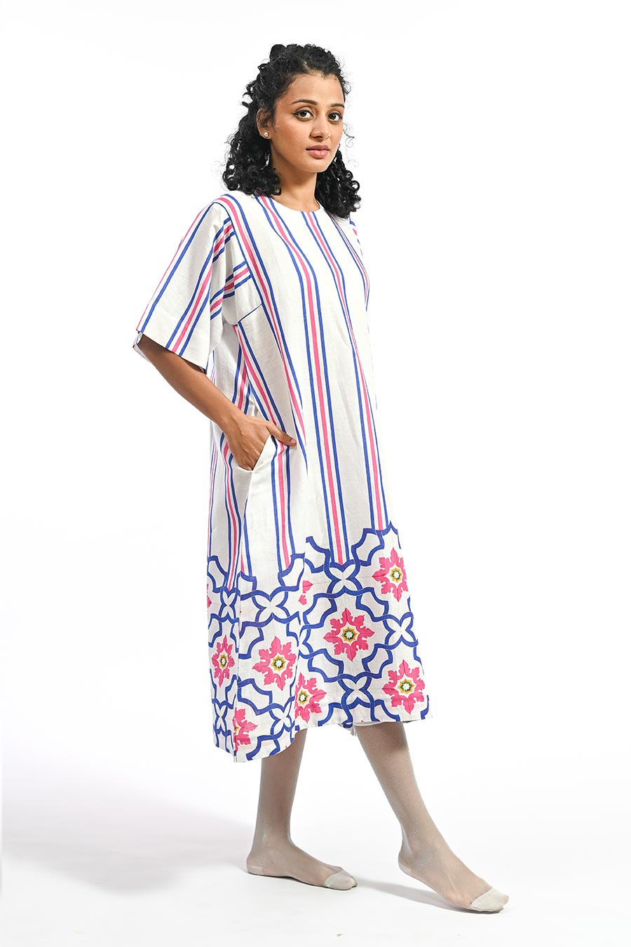Azul Campal Mosaic Printed Dress