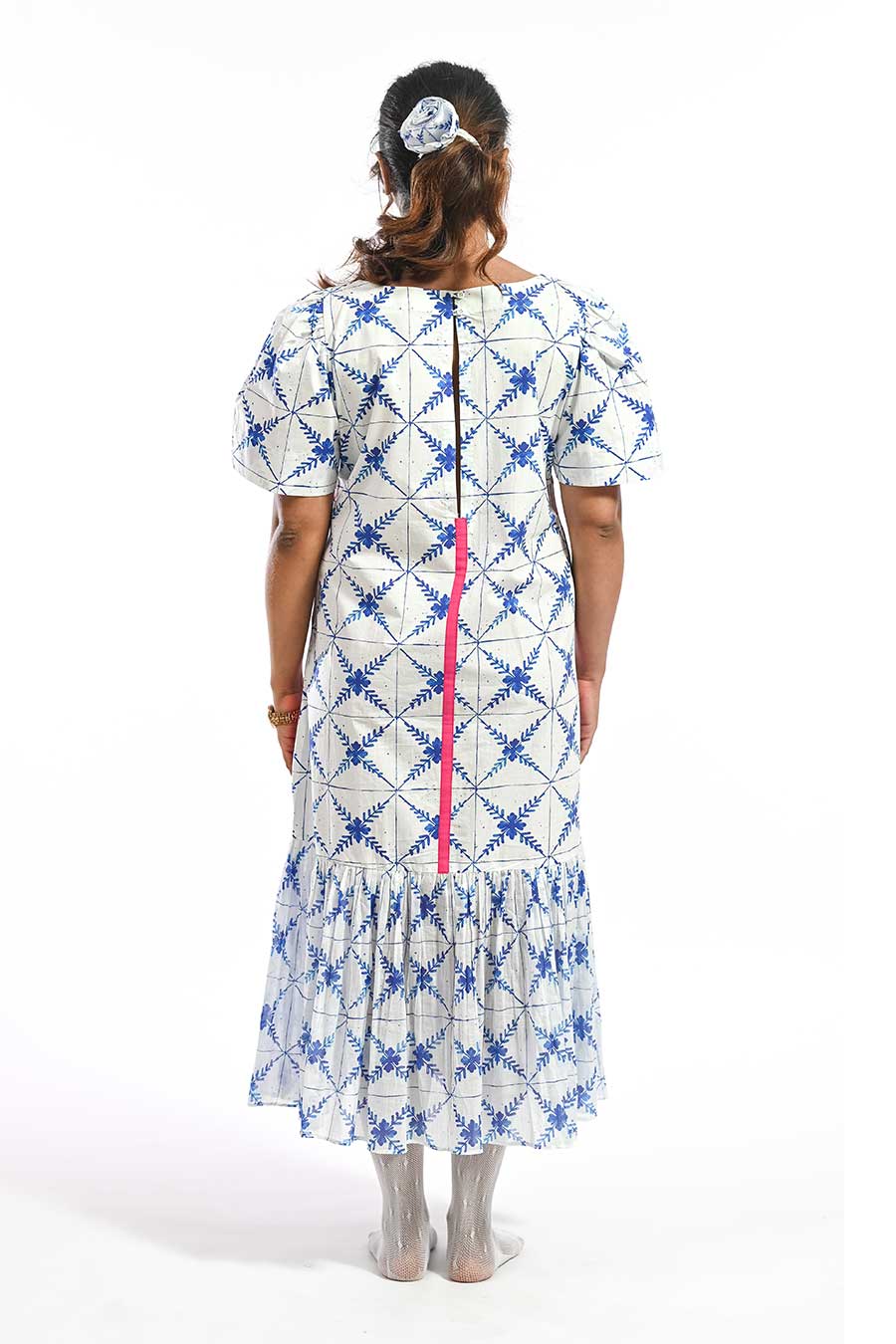 Azul Morjim Mosaic Printed Dress