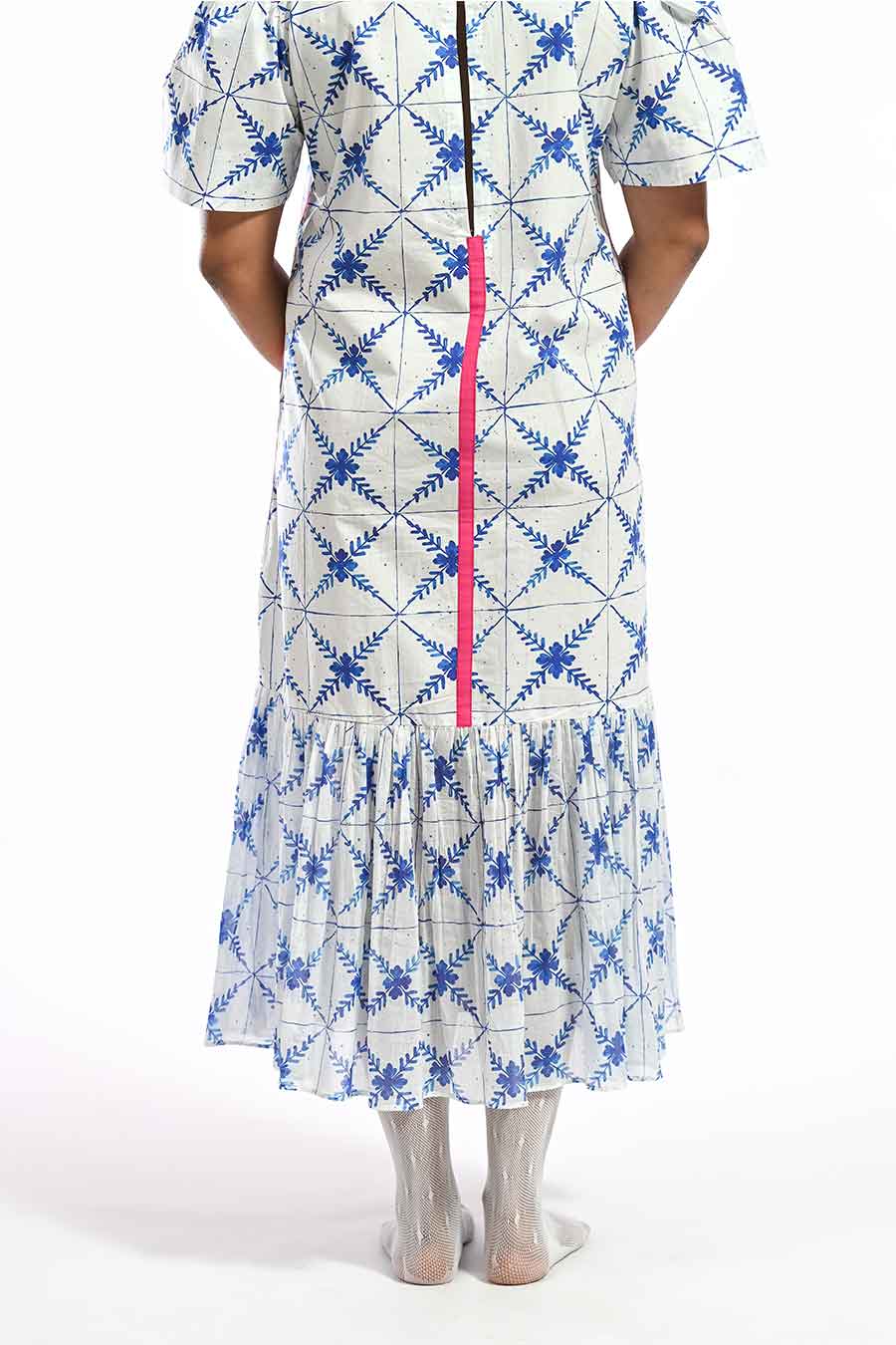 Azul Morjim Mosaic Printed Dress