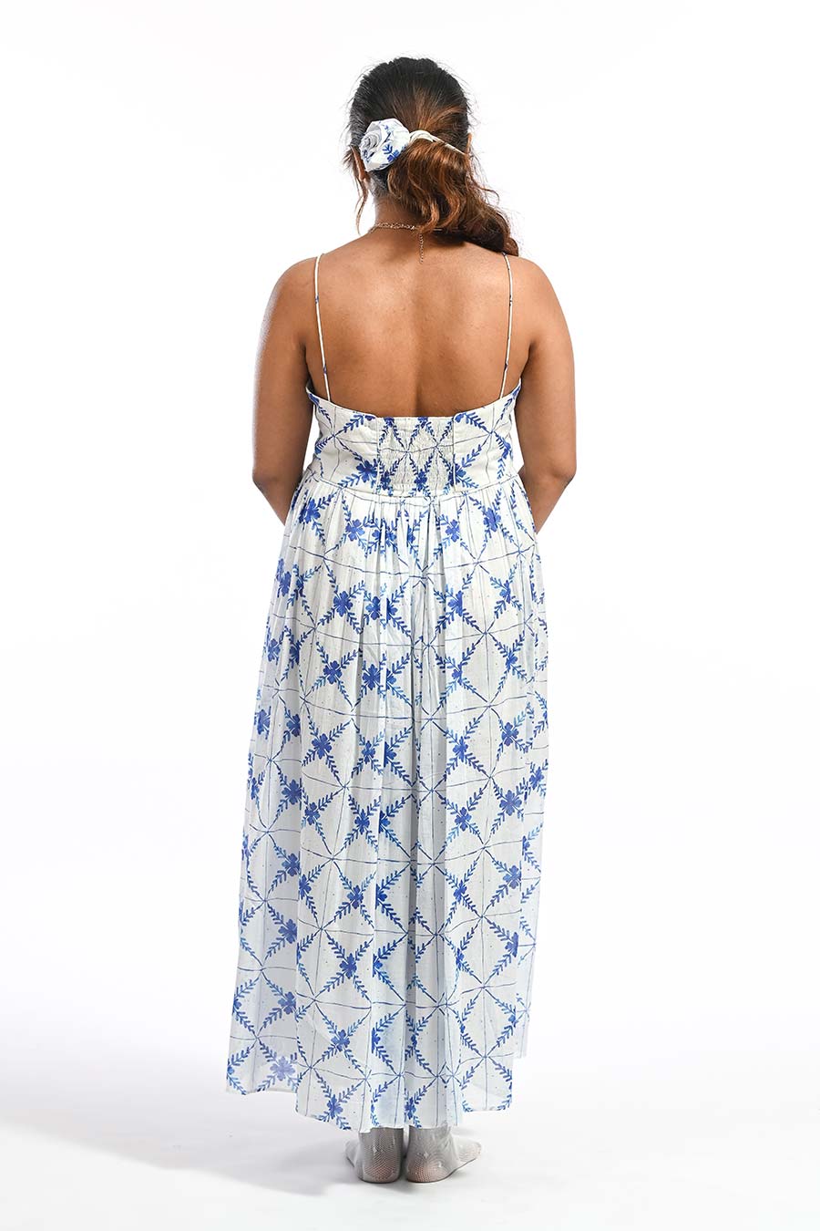 Azul Dona Paula Mosaic Printed Strappy Dress