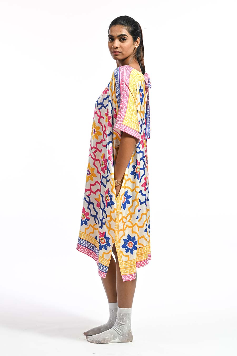 Mosaic Kaftan Mosaic Printed Kaftan Dress